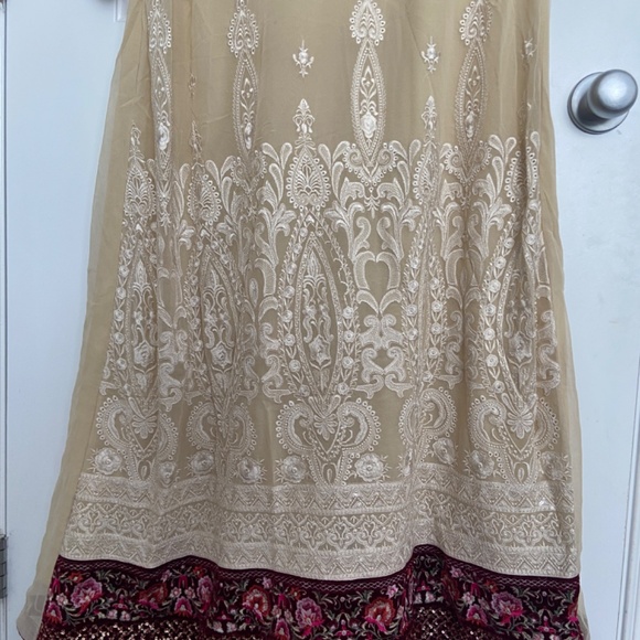 Gorgeous long medium size shalwaar kameez maxi - Picture 5 of 8